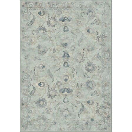 Safavieh Vintage Small Rectangle Area Rug, Light Blue - 3 Ft.-3 In. X 5 Ft.-7 In. VTG115-7661-3